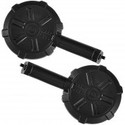 2 Packs Drum Splatter Ball Drum Splat Drum Gel Ball Holder for Toy Splatter Ball Water Gel Accessories for Gel Ball Jm-x2